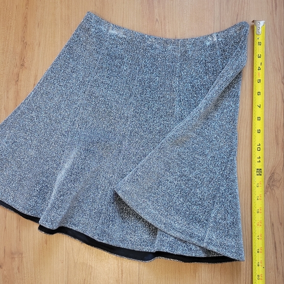 Express metallic flounce flare skirt - Picture 6 of 6